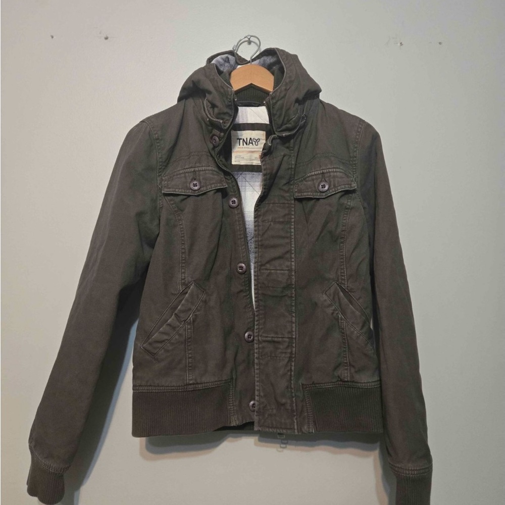 TNA Dark Green Jacket